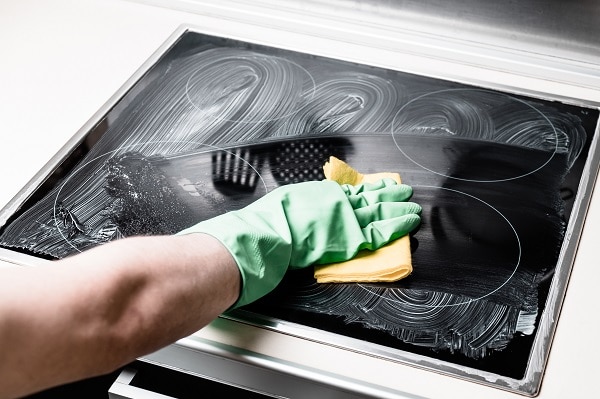 how to clean a glass cooktop