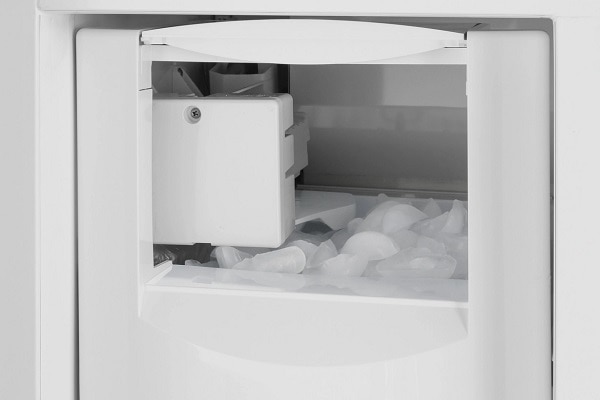 GE refrigerator ice tastes bad