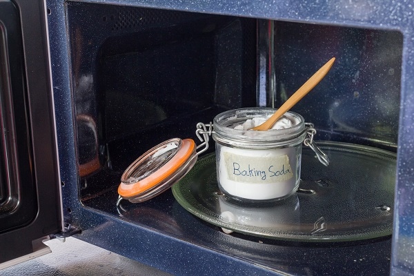 fast microwave cleaning