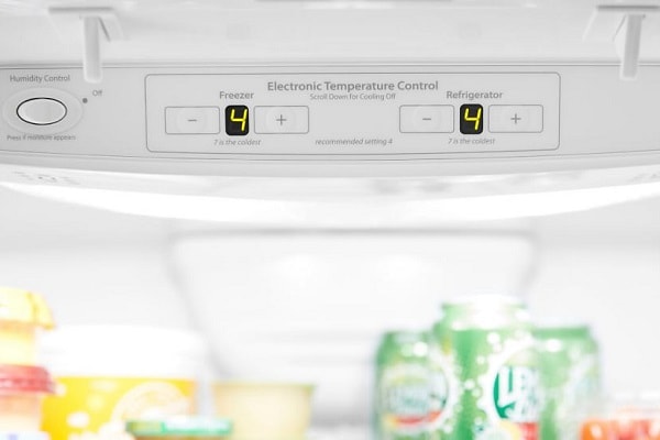 why is my Whirlpool refrigerator freezing everything