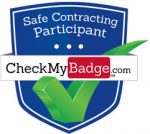 Safe Contractor Seal - Color